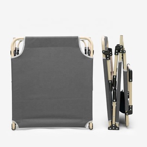 Lit pliant portable léger Chaises longues de loisirs en plein air confortables pour la piscine et les bains de soleil - Product Image 5