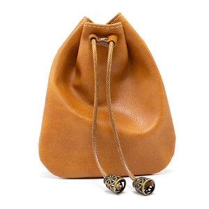 <b>Cosplay</b> Jewelry Pouch Camel Coin Changes Bag Medieval Drawstring Handmade Crazy Horse Leather Coin Purse Vintage Men <b>Women</b> - Product Image 1