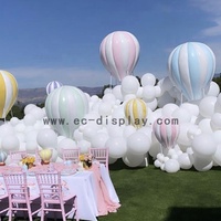 Ballons en fibre de verre Pop, sculpture, fête, baby shower, mariage, montgolfière