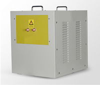 Machine de chauffage par induction 100 kW 380 V pour préchauffage de barres, anneaux, billettes, forgeage de tubes en acier, équipement de chauffage industriel pour métaux