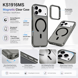 Étui de téléphone à chargement magnétique sans fil KingSoul pour Motorola/Google, hybride TPU+PC, antichoc, étanche, style Ins - Product Image 6