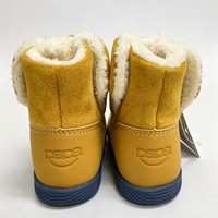 Bottes d'hiver en gros pour tout-petits, chaussures de premiers pas pour bébés, doublées polaire, à scratchs, antidérapantes, fournisseur