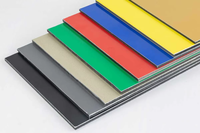 3mm 4mm Alucobond Acp Aluminium Composite Aluminium Acm Panneaux muraux Feuille Métallique Mat Façade Bardage Prix
