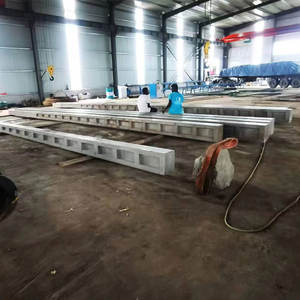 Kunden spezifische nicht vorgespannte Beton mast formen Beton I-Träger Form Beton Vierkant mast herstellungs maschine - Product Image 3