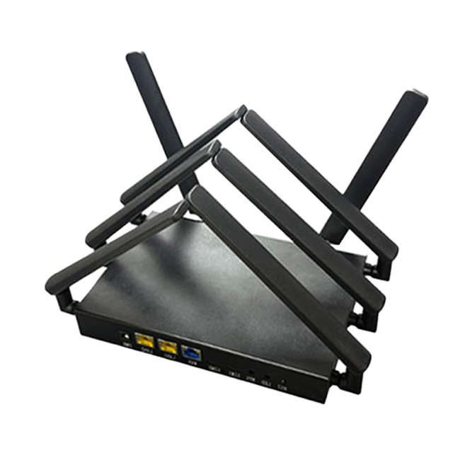 5G CPE WiFi6 AX3000 Router MT7981B NSA/SA Mesh Gateway Enterprise QoS Firewall VPN VoIP Dual SIM EU Version
