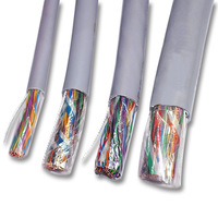 Cable de comunicación telefónico para interiores de cobre multipar de alta calidad HYA HSYV 10 12 16 20 25 30 40 50 100 200 pares, cable UTP Cat3