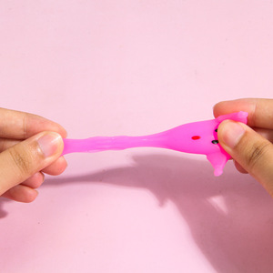 New Design High Quality Stress Relief Mini Cute Kawaii Animal TPR Decompression Stretch <b>Squeez</b> Toys for Kids Boys and Girls - Product Image 2