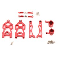 Pièces de mise à niveau de voiture télécommandée RC1/16 pour les modèles SCY, JJRC, SG116MAX, SG116PRO - Kit de mise à niveau en alliage d'aluminium