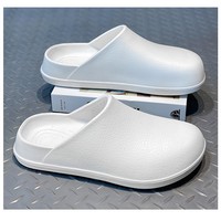 Chaussures de Chef et d'Infirmière Unisexe Style Bao Tong, Imperméables, Résistantes à l'Huile, Tige en EVA Respirante, Antidérapantes, Absorption des Chocs, Toutes Saisons