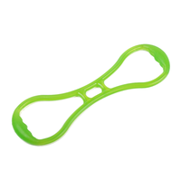 Anneau de résistance en gel TPE pour extenseur de poitrine, équipement d'exercice de fitness en intérieur durable, vert de plus de 50cm de largeur, unisexe