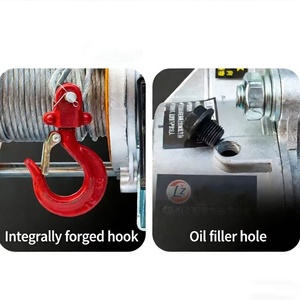 Winch Listrik dengan Remote Control, <span class=keywords><strong>Hoist</strong></span> Listrik 500-1000KG 220V 380V untuk Konstruksi - Product Image 5