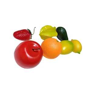 Maracas en plastique à rythme de fruits simulés, instrument de percussion Orff pour l'éveil sensoriel des enfants - Product Image 1