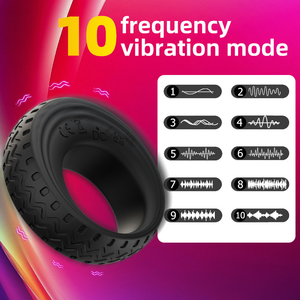 Nuevo Set de Anillos Vibradores para Hombre - Juguete Sexual para Adultos 100% Impermeable con Sensación Realista, Certificado CE ROHS, Sin Efectos Secundarios - Product Image 2