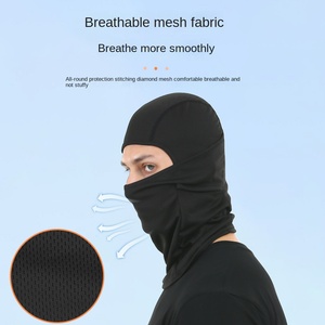 Barafala <span class=keywords><strong>Masque</strong></span> de cyclisme respirant en polyester pour adultes Maille coupe-vent personnalisée pour la pêche sportive <span class=keywords><strong>Protection</strong></span> pour la plage d'été - Product Image 3