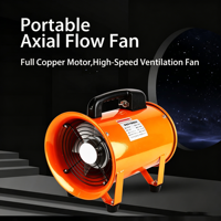 Extracteur d'air industriel électrique en aluminium de 8 à 32 pouces, ventilateur souffleur portable avec tuyau de conduit de 5/10 m, ventilateur personnalisable OEM