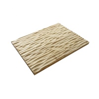Facettes de pliage en bois décoratif, mur d'intérieur en bois, pour écorce et bâton Design de tableau latéral de meubles