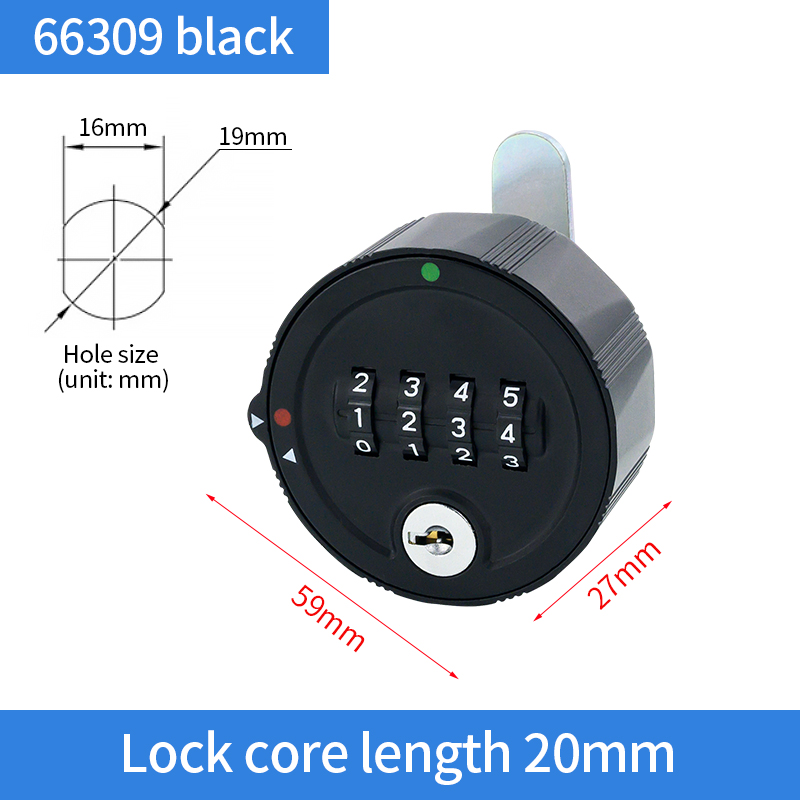 6309 noir- 20 mm