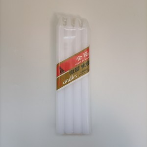 Velas de Vela Blanca de Parafina para Uso Religioso y Doméstico - Product Image 3