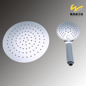 Wholesale Vimijia WJ-1200-G Simple Electroplated Handheld Rain Shower Head Overhead Pressurized <b>Bathroom</b> Water <b>Heater</b> - Product Image 6