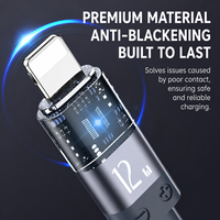 SUNGUY Nouveauté Câble de données USB C en nylon 3 en 1 100W, câble de charge rapide de type C pour téléphone, ordinateur portable et utilisation en voiture