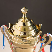 Nouveaux trophées de championnat en métal or, argent, bronze, trophées génériques avec base noire pour compétitions sportives, activités de club TB02