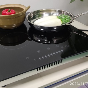 Placa de Cocina Vitrocerámica Inteligente de Alta Calidad con 3 Quemadores Infrarrojos Rojos para el Hogar - Product Image 5