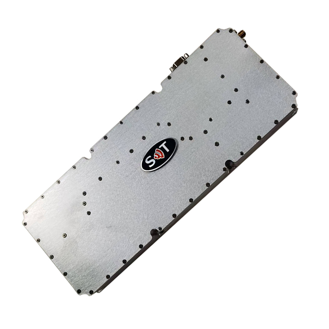 SWT SW-PA-04200470-43C UHF Solid State Power Amplifier 420-470 MHz 43 DBm 46 DB Gain 28 VDC 1.5 VSWR -60 DBc MAX Spurious