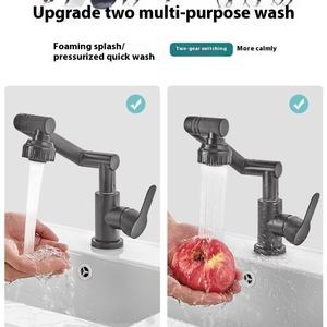 Robinet Moderne Chat Porte-Bonheur pour Salle de Bain et Cuisine, Double Usage Eau Chaude et Froide, Robinet de Lavabo Pressurisé à Pression Unique pour Salle de Bain et Couloir - Product Image 4