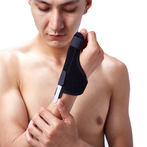 인체공학적 엄지 고정 손목 보호대 조절 가능한 스피카 지지대 오른쪽 왼손 관절 안정화 스플린트 - Product Image 2