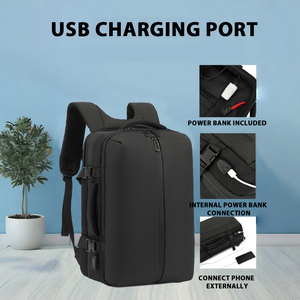 Mochila <span class=keywords><strong>de</strong></span> Viaje Multifuncional Impermeable, Ligera, <span class=keywords><strong>de</strong></span> Gran Capacidad, con Diseño Simple y Separación para Objetos Húmedos y Secos - Product Image 6