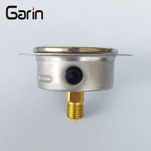 Manômetro de Pressão com Montagem Traseira e Três Furos, Preenchido com Líquido, para Hidráulica, Atacado de Fábrica - Product Image 3