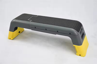 Plataforma de Step Aeróbico XL, Niveles de Ejercicio Ajustables, Altura Ajustable, Plataformas Apilables, Entrenamiento Físico, Stepper para Gimnasio en Casa, PP