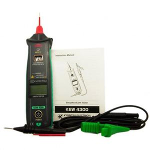 Kyoritsu KEW 4300 Probador de Tierra Simplificado 200/2000 (2 Rangos) con Autoajuste - Product Image 1