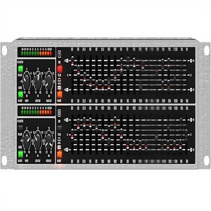 <span class=keywords><strong>Behringer</strong></span> <span class=keywords><strong>ultragraph</strong></span> <span class=keywords><strong>Pro</strong></span> FBQ3102HD ความละเอียดสูง31แบนด์ตัวปรับควอไลเซอร์กราฟิกสเตอริโอพร้อมตัวตรวจจับสัญญาณเสียง - Product Image 1