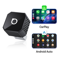 Adaptador Inalámbrico Portátil Ottocast CP88-T3 para CarPlay y Android Auto con Conexión USB para Autos