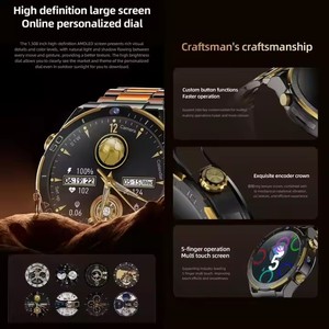 Smartwatch T7 4G Rete Completa Fotocamera AMOLED 128G Risposta Chiamate Pagamenti Direzione Qibla IP67 Touch HD - Product Image 6