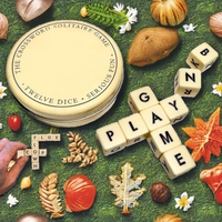Jeu de Solitaire de Mots Croisés Alphabet Douze Lettres en Plastique Écologique Portable pour Camping et Éducation Familiale