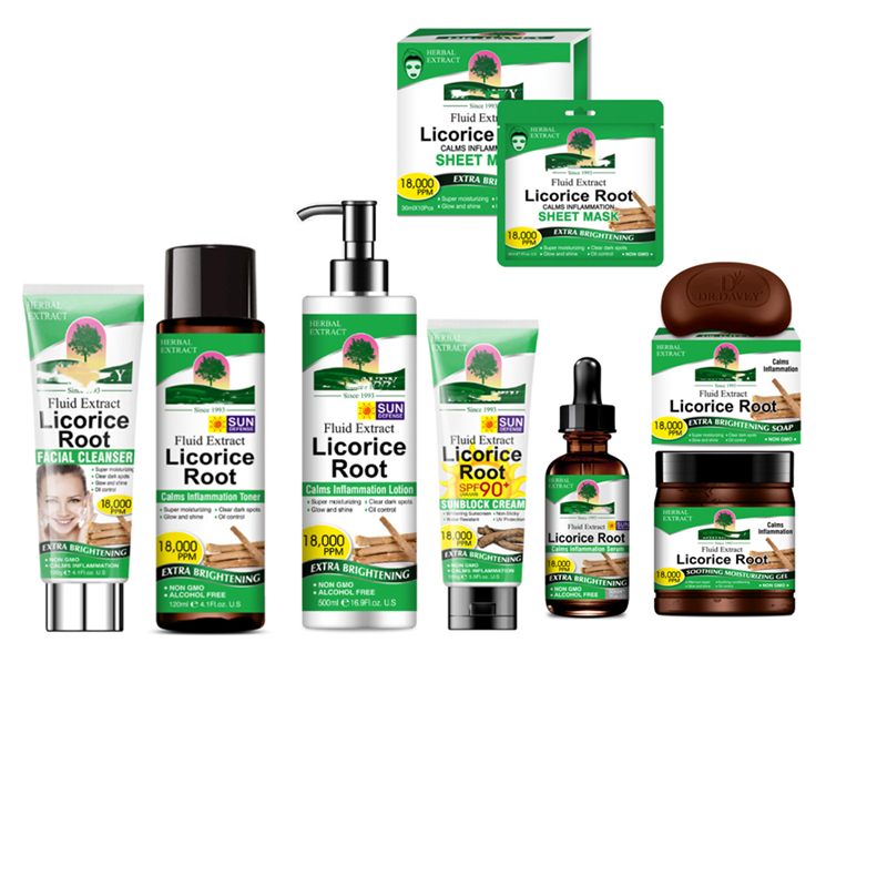 Косметический жидкий экстракт корейской красоты, корень лакрицы, спокойное воспаление, прозрачные темные пятна, сияющий чудо-набор для ухода за кожей лица