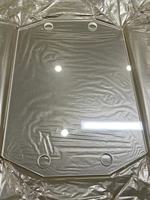 Fenêtre optique en verre de silice fondue N-BK7 sur mesure avec revêtement antireflet