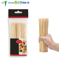 Brochettes de barbecue jetables en bambou 100 % écologiques en vrac, solution tout-en-un OEM ODM