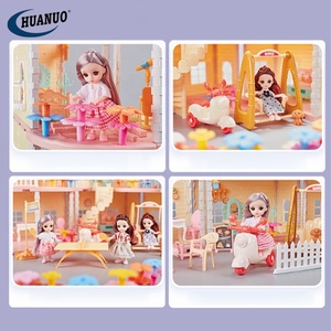 Accessoires de <span class=keywords><strong>maison</strong></span> de poupées de luxe Little World, meubles de jardin, ensemble de jeu de <span class=keywords><strong>maison</strong></span> de rêve, grand cadeau pour les enfants - Product Image 2