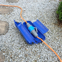 Boîte de protection étanche pour usage extérieur, camping, jardin, construction, sécurité, compatible avec les prises CEE