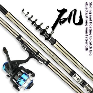Tige en carbone ultra-légère Rocky Domaines d'eau complets Full Sea Throw Carp Hand Rod Soft Tail EVA Bottom Techniques <span class=keywords><strong>de</strong></span> pêche - Product Image 1