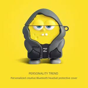 Nouveauté Couverture d'écouteur <span class=keywords><strong>en</strong></span> silicone de dessin animé <span class=keywords><strong>en</strong></span> forme <span class=keywords><strong>3D</strong></span> pour 1 <span class=keywords><strong>2</strong></span> 3 4 Pro Minion Case - Product Image 3