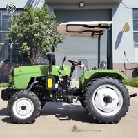 Livraison Gratuite Tracteur 4x4 FULCORE à Chariots Avant et Arrière Réglables, Forte Traction pour le Labour Agricole