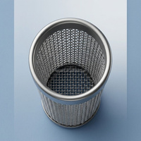 Filtre en maille capillaire perforée en acier inoxydable 304/316 sur mesure à faible coût, tissé avec précision