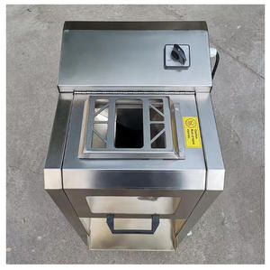 Máquina cortadora <span class=keywords><strong>de</strong></span> carne comercial automática <span class=keywords><strong>de</strong></span> acero inoxidable, producto <span class=keywords><strong>de</strong></span> corte <span class=keywords><strong>de</strong></span> carne <span class=keywords><strong>de</strong></span> cordero congelado profesional - Product Image 2