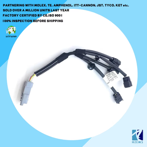 ชิ้นส่วนรถยนต์ที่กำหนดเองสำหรับเครื่องจักรกลการเกษตรสายเคเบิ้ลเครื่องยนต์เชื้อเพลิงที่ฉีดได้สายรัดรถยนต์หุ้มฉนวน - Product Image 3