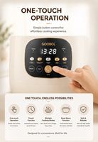 Mini cuiseur à riz électrique 1,5 L, petite capacité, écran LCD, 4 modes de cuisson, maintien au chaud automatique, cuve de qualité alimentaire, usine OEM ODM