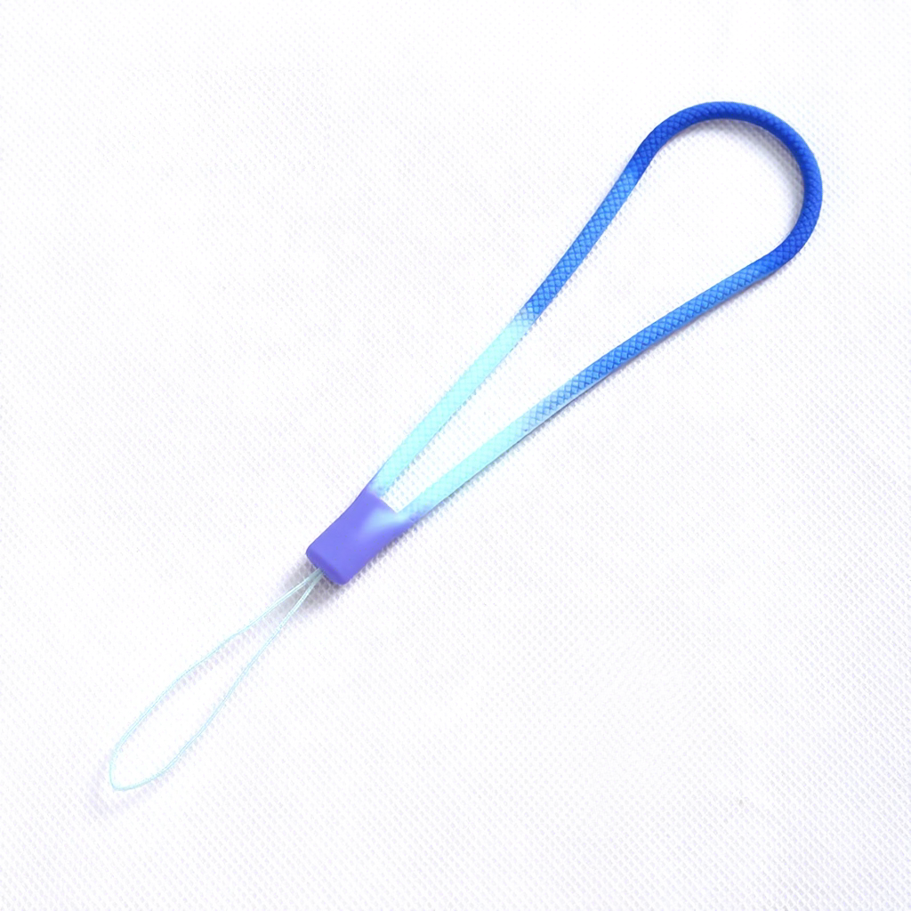 Silicone Rainbow Print Abacus Round Beads Custom Keychain Lanyard